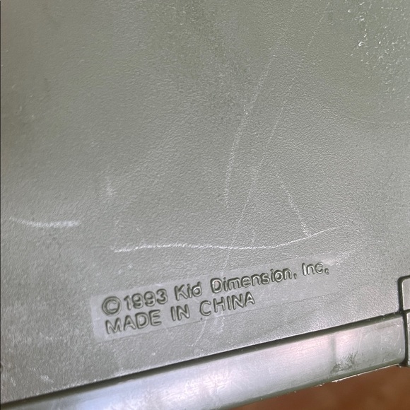 GI JOE Green and Black Toy from 1993 “guys” Storage Box w/ insert tray - Picture 8 of 15